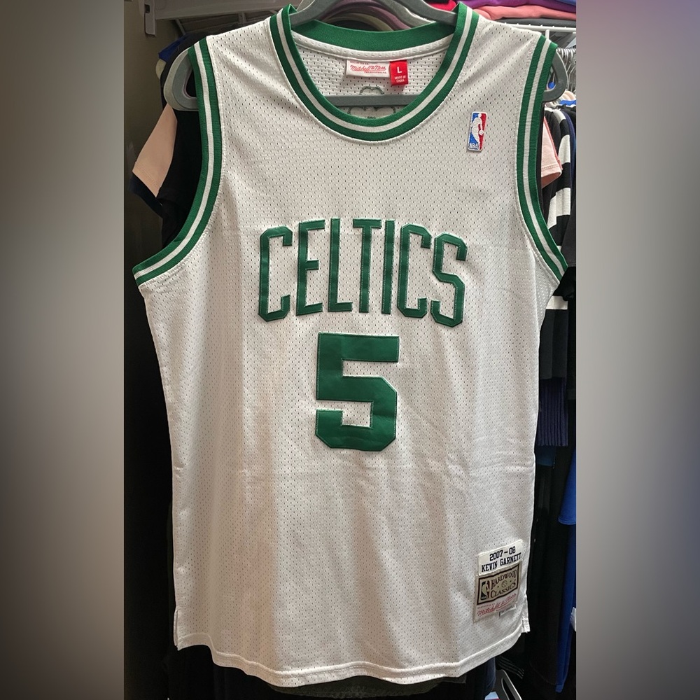 Mitchell & Ness Kevin Garnett Celtics 2007-08 HardwoodClassics Swingman Jersey L
